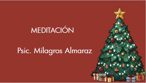 11 DICIEMBRE 7:00PM MEDITACION